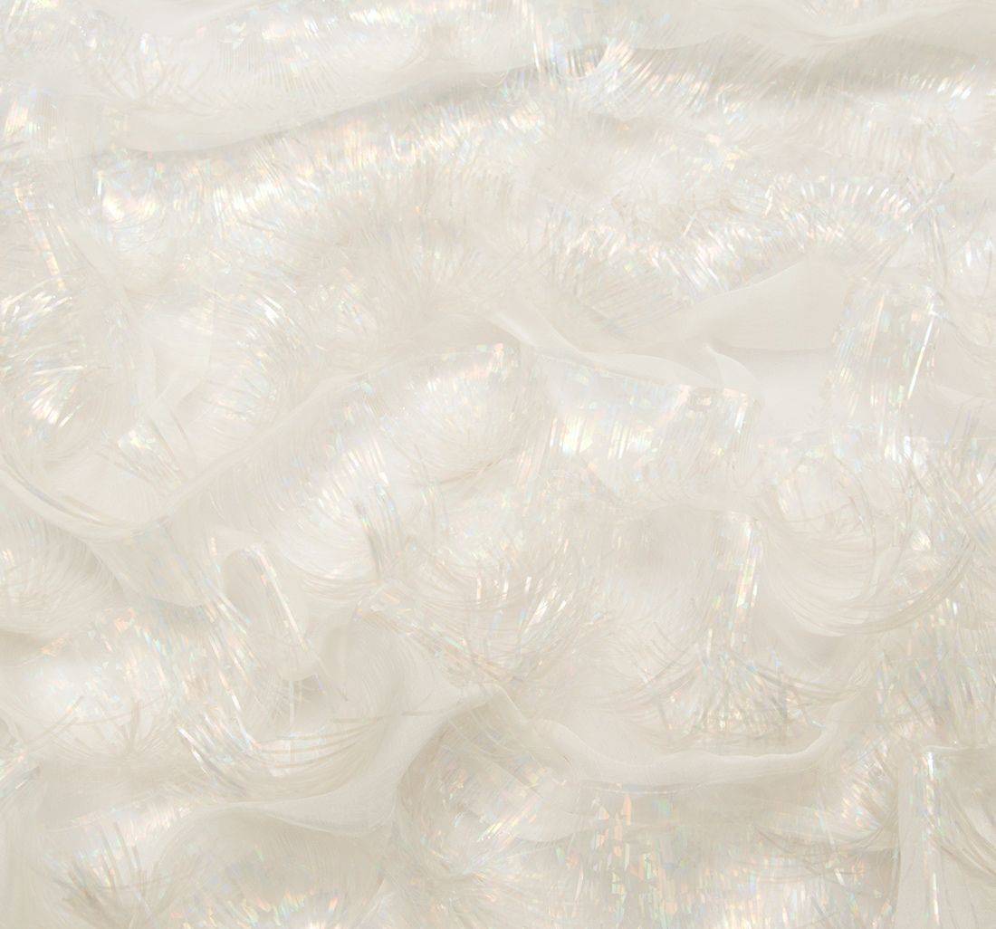 Шифон с голографической бахромой в наличии