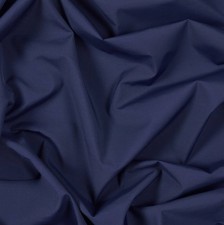 Ткань плащевая от Loro Piana облегченная полушерстяная с пропиткой Rain System. Цвет синий в наличии