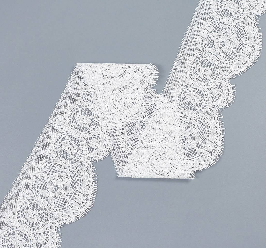 Тесьма кружевная из хлопка в наличии