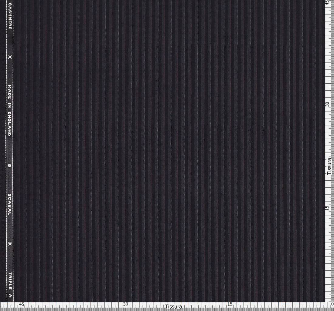 Шерсть костюмная с добавлением кашемира в полоску в наличии